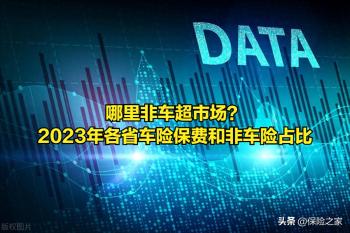 哪里非车超市场？2023年各省车险保费和非车险占比！  