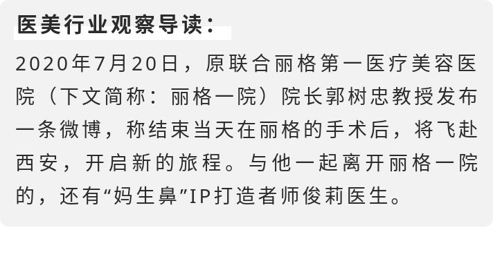 从联合丽格“挖走”郭树忠、师俊莉的医院，什么来头？  -图1