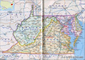 美国各州地图  -图23